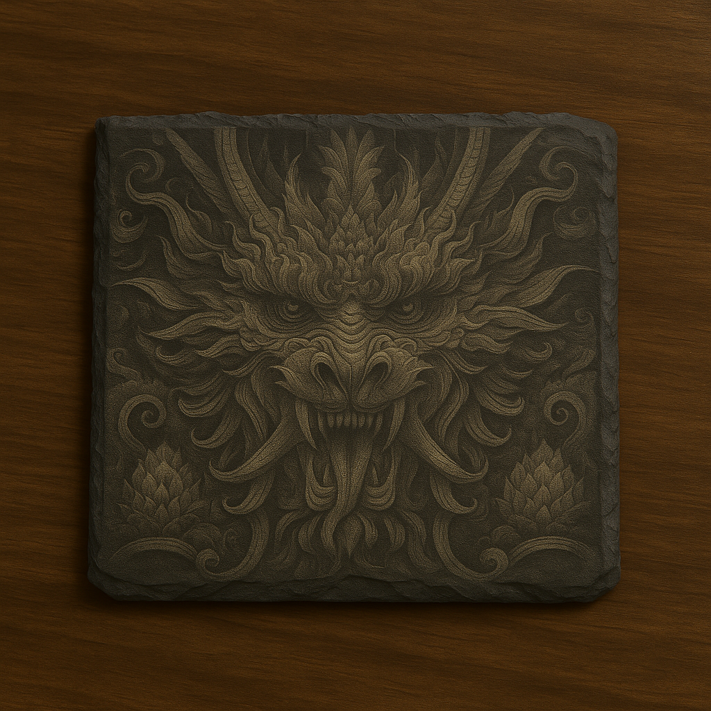 Square Slate Coaster