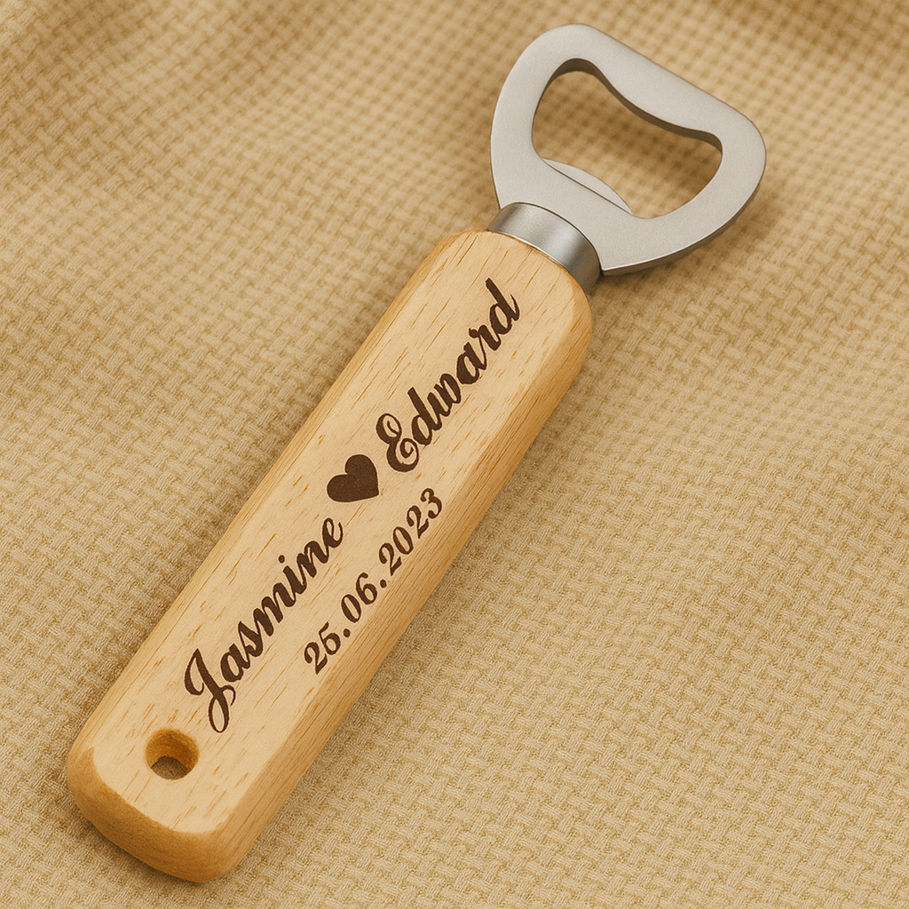 Personalised Wooden Bottle Opener