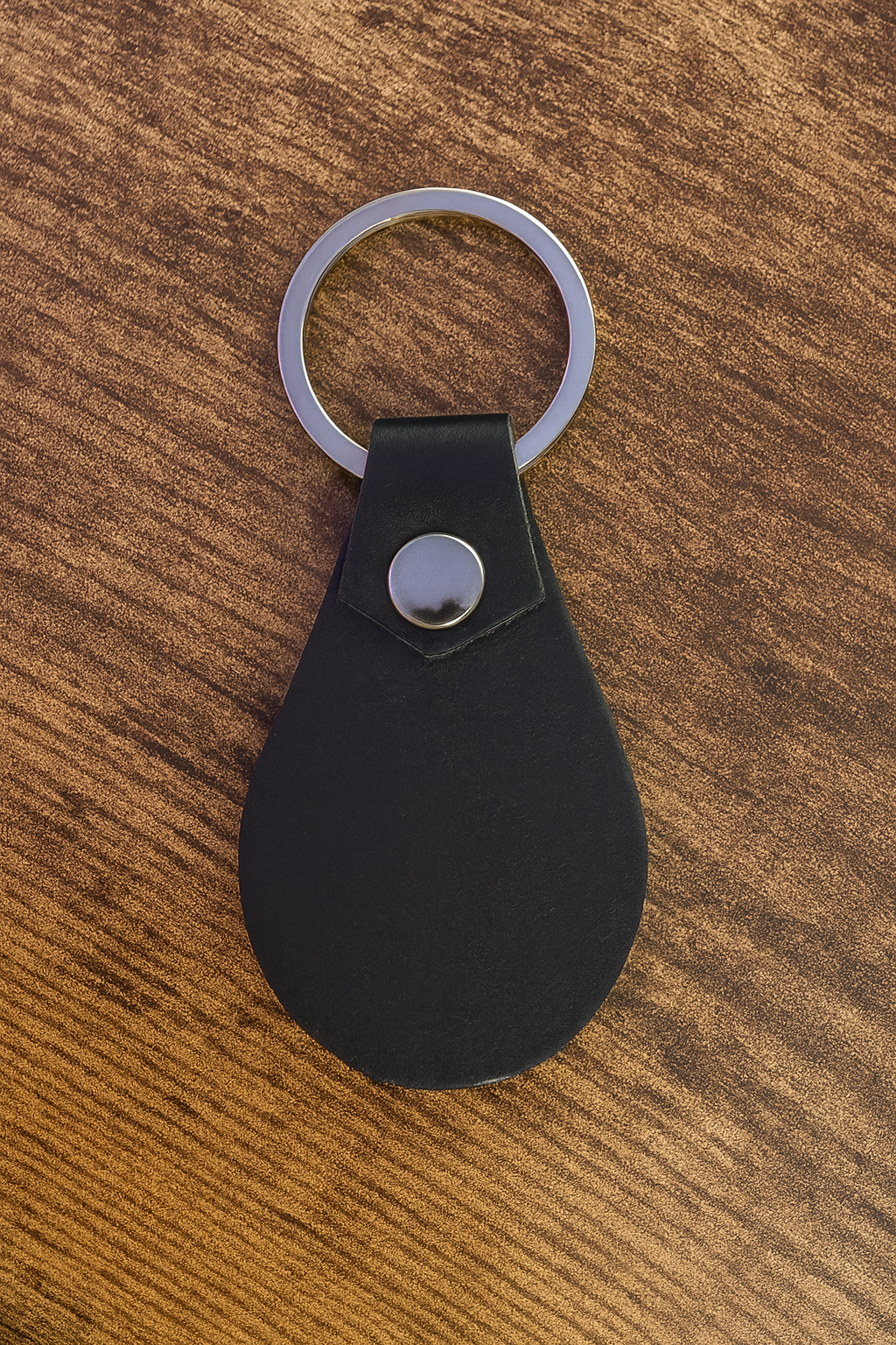 Personalised Leather Keyring