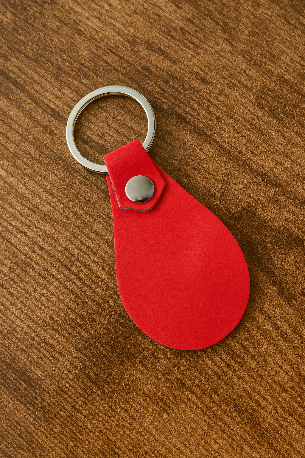Personalised Leather Keyring
