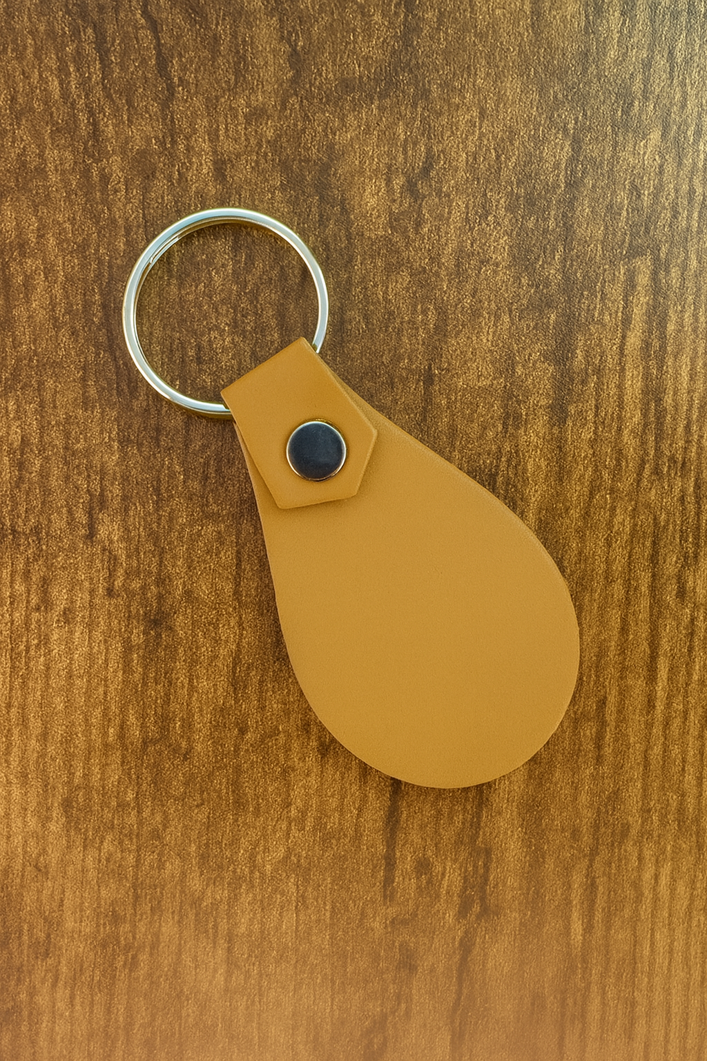 Personalised Leather Keyring