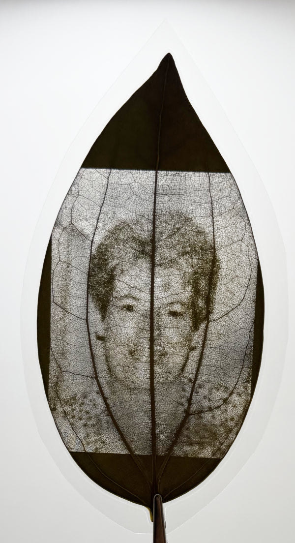 Personalised Photo Engraved Memory Leaf